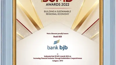 bank bjb Raih Indonesia Best BUMD Awards 2022