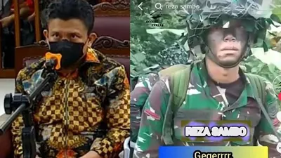 CEK FAKTA: Viral Prajurit TNI Bernama Reza Sambo, Benarkah Masih Saudara dengan Ferdy Sambo? Ini Sosoknya