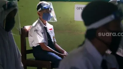 Ilustrasi - sekolah tatap muka di Banjarmsin. (Suara.com/Anang Firmansyah)