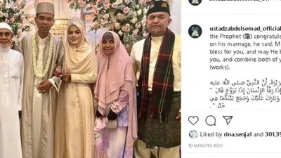 UAS resmi nikahi Fatimah Azzahra / dok. Instagram
