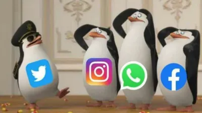 Ilustrasi Instagram down.