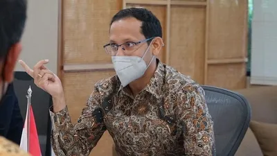 Mendikbudristek Nadiem Makarim.