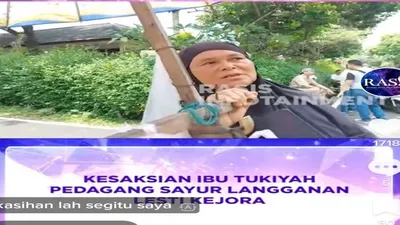 Kesaksian Pedagang sayur langganan Lesti Kejora /TikTok @rasis infotainment