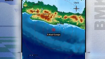 Gempa bumi Kabupaten Pangandaran.