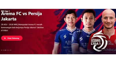 Link Live Streaming Bola Arema FC vs Persija Jakarta BRI Liga 1