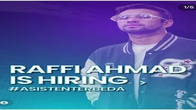 Lowongan Rans Entertainment, Raffi Ahmad Cari Asisten Terbeda, Ini Kualifikasi dan Job Desknya!