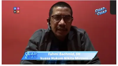 Fahmi Bachmid, ungkap Nikita Mirzani dilarikan ke rumah sakit.