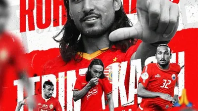 Poster perpisahan Persija Jakarta dengan Rohit Chand.