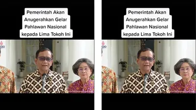 Jelang Hari Pahlawan, Pemerintah Anugerahkan Gelar Pahlawan Nasional untuk 5 Tokoh Ini, Ada HR Soeharto