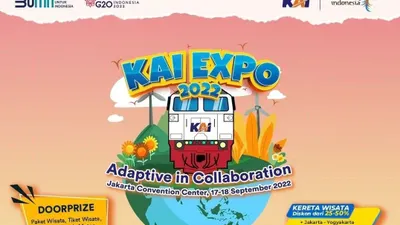 Catat KAI Expo September 2022 dalam rangka ulangtahun KAI 
