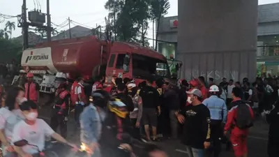 Sopir dan Kernet Truk Tangki Pertamina Kecelakaan Maut di Cibubur Ditetapkan Tersangka