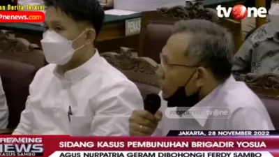 Begini Umpatan Agus Nurpatria Saat Tahu  Dikadalin Oleh Ferdy Sambo