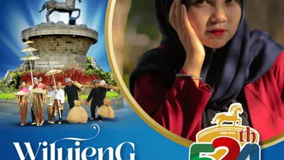 Bingkai foto twibbon hari jadi Kabupaten Kuningan.