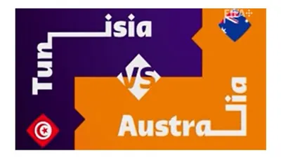 Link Streaming Piala Dunia 2022 Tunisia vs Australia Sabtu 26 November 2022, Kick Off 17.00 WIB