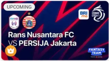 Link Nonton Live Streaming Rans Nusantara FC vs Persija Jakarta Liga 1 Sabtu 20 Agustus 2022 Jam 20.30 WIB