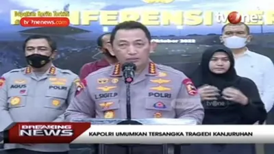 Kapolri Umumkan 6 Tersangka Tragedi Kanjuruhan, Termasuk Direktur PT LIB, Begini Pelanggarannya