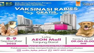 Info vaksinasi rabies /@sudin_kpkp_jaksel
