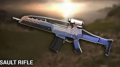 Senjata Assault Rifle (AR) di game Free Fire (FF).