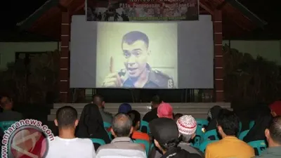 Nonton bareng film G30S/PKI. Foto: Antara