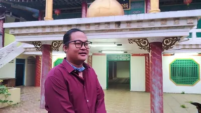 Delly Viki Ramdani, anak keenam Anton Medan (Ayobogor/Yogi Faisal)