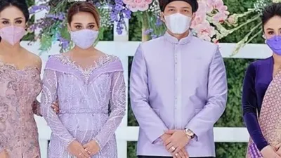 Begini Perasaan Atta (kedua kanan) saat Lamar Aurel (kedua kiri), dan Keharuan Krisdayanti (kiri)/instagram
