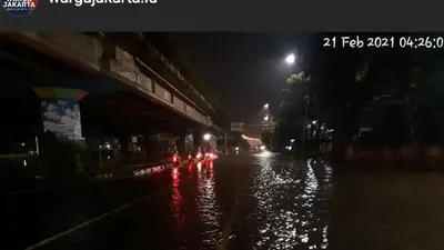 Pagi Tadi, Wilayah Jakarta Pusat dan Jakarta Barat Masih Tergenang Banjir