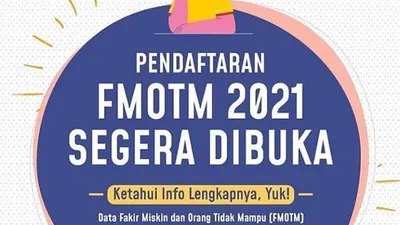 Begini Cara Daftar Online FMOTM Mulai 7 Sampai 25 Juni 2021 (ilustrasi)