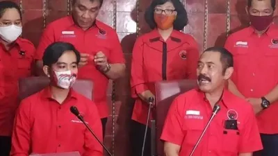 Gibran Rakabuming Raka dan FX Hadi Rudyatmo. [Solopos/Nicolous Irawan]