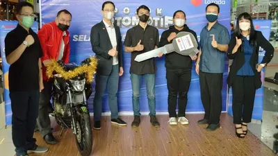 Belanja di Pojok Otomotif Dapat Yamaha Vixion