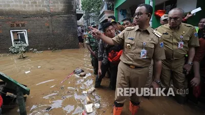 Gubernur DKI Jakarta, Anies Baswedan (Republika)