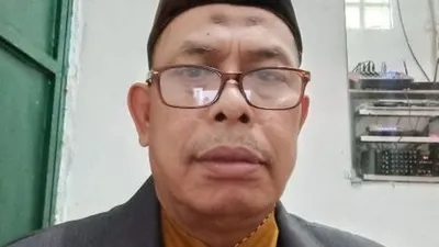 Wakil Kepala Bidang Pengumpulan Baznas Kota Bogor Rusli Saimun