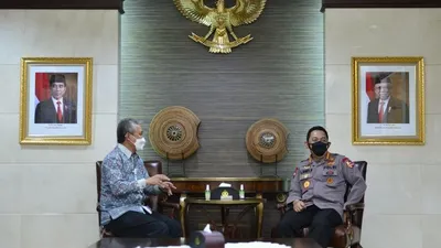 Bertemu Kapolri, Dirjen Bea Cukai Minta Dukungan Naikan PNBP