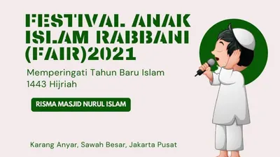 Tahun Baru Islam, Remaja Masjid Nurul Islam Gelar Festival Anak Islam Rabbani