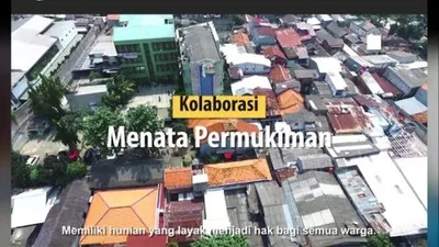 Gubernur Anies Pamer Penataan Permukiman Jakarta