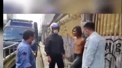 Pengemis yang berpura-pura buntung di daerah Jakarta Pusat/dok: Instagram @jakut.infopada