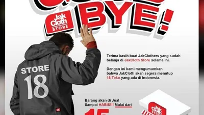 Terdampak Pandemi Covid-19, Jackloth Tutup 18 Gerai, Semua Produk Diskon Hingga 90 Persen (ilustrasi)/instagram jakcloth