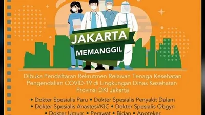 Pemprov DKI Jakarta kembali membuka pendaftaran rekrutmen relawan tenaga kesehatan pengendalian Covid-19/dok: Instagram @aniesbaswedan