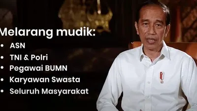 Ini ‘Permintaan Maaf’ Presiden Jokowi Karena Melarang Warga Mudik/setneg.go.id