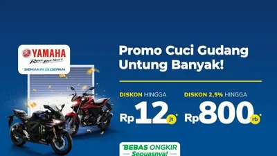 Clearance Sale Ramadan! Diskon Motor Yamaha hingga Rp12 Juta di Tokopedia