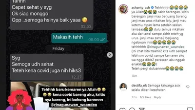 RINA GUNAWAN MENINGGAL DUNIA: Begini Cerita Sedih dari Ashanty yang Bareng-bareng Kritis Covid-19