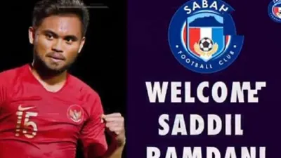Saddil Ramdani resmi gabung Sabah FC. (Instagram/@officialsabahfc).