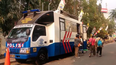 Jadwal SIM Keliling Jakarta saat akhir pekan Minggu 28 November 2021.