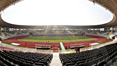 Situasi Stadion Manahan, Kota Solo, Jawa Tengah, salah satu venue Piala Menpora 2021. (Ayojakarta.com/Budi Cahyono)