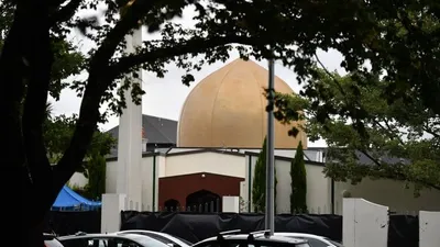 Masjid di Crhistchurh (EPA)
