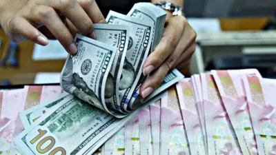 Nilai tukar rupiah loyo terhadap dolar AS. (dok)