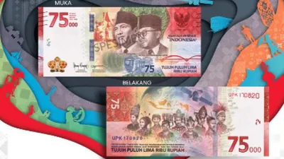 Uang Rp75.000 (dok. Bank Indonesia)