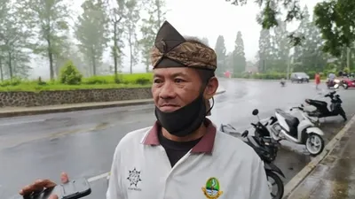 Ketua Kelompok Sadar Wisata (Pokdarwis) Puncak Cisarua Bogor, Teguh Mulyana (Yogi Faisal)