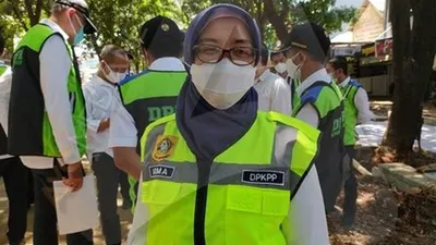 Sekretaris Dinas Perumahan Kawasan Pemukiman dan Pertanahan (DPKPP) Kabupaten Bogor, Lestiana Irmawati / Yogi Faisal