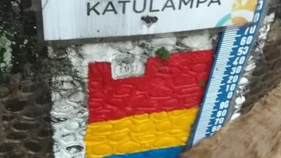 Ilustrasi Ketinggian Bendung Katulampa