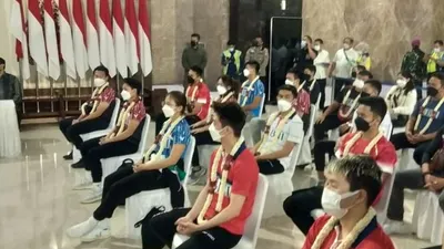 Tim All England 2021 saat tiba di tanah air / dok. istimewa